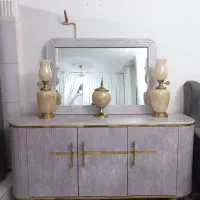 آینه کنسول و میزتلویزیون و جاکفشی ست هم(توضیحات)|بوفه، ویترین، کنسول|فردیس, قریشی|دیوار