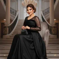 مجلسی لباس ماکسی شیک طوفان