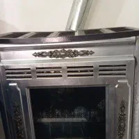 بخاری گازی در حال کار کاملا سالم