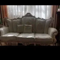 مبل استیل ۹نفره همراه میزناهارخوری۸نفره