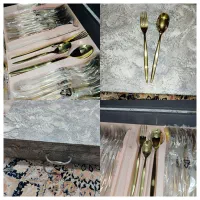 سرویس قاشق و چنگال نو.پلمپ