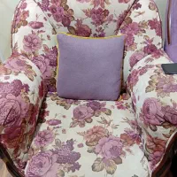 مبل چهارنفره کاملاتمیز.پارچه ترک