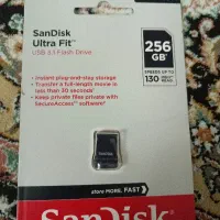 فلش مموری سن دیسک ultra fit cz430 256GB usb 3.1