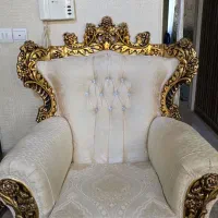 مبل سلطنتی در حد نو تمیز|مبلمان خانگی و میز عسلی|تهران, طیب|دیوار