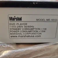 دی وی دی پلیر مارشال مدل ME5033 فلش خور کاملانو|پخشکننده DVD و ویدیو|تهران, سجاد|دیوار