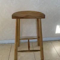 صندلی اپن / کانتر / بار  چوبی درجه یک