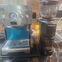 قهوه ساز نوا۱۲۸ آسیاب اتومات نوا