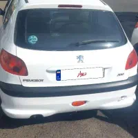 پژو۲۰۶ تیپ ۲|خودرو سواری و وانت|تهران, سازمان برنامه شمالی|دیوار