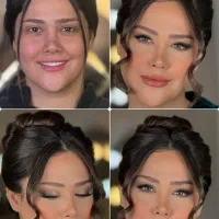 میکاپ و شنیون حرفه ای فقط (۹۹۸)