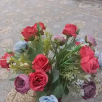 دسته گل کلدان|گل مصنوعی|قدس, شهرقدس|دیوار