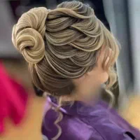 شنیون و میکاپ