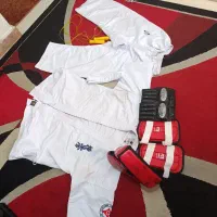لباس وشلوا کیوکوشین کاراته به همراه لوازم