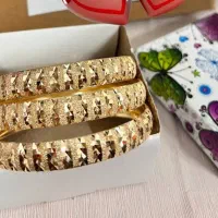 سه عدد النگوی طلا روس اصل نونو