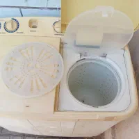 فروش ماشین لباسشویی دوقلو ژاپنی اصل|ماشین لباسشویی و خشککن لباس|شیراز, شریفآباد|دیوار