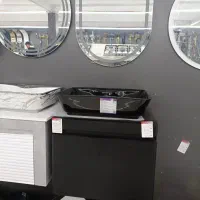 کابین ولونیا مشکی لوکس 60/40