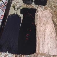 ۳ عدد لباس مجلسی و ۲ عدد کیف مجلسی درحد نو