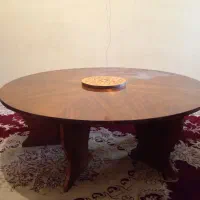 میز چوبی|مبلمان خانگی و میز عسلی|آبیک, |دیوار