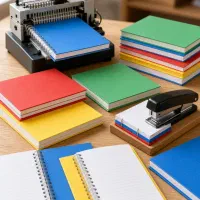 تخفیف فنر و منگنه زنی کتاب و جزوات