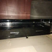 فروش میز تلوزیون شیشه وچوب