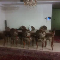 ست کامل پذیرایی و ناهارخوری چوب گردو قدیمی|مبلمان خانگی و میز عسلی|تهران, صادقیه|دیوار