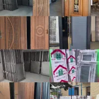 درب چوبی اتاقی در ضد سرقت&انباری(upvc) آلومینیوم