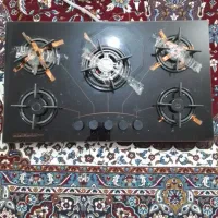گاز رو میزی نو ۵ شعله شیشه نشکن