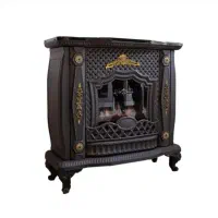 بخاری شومینه مدل سلطنتی پایه دار