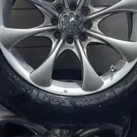 رنگ ۱۶ اروپایی همراه با لاستیک ۲۱۵ سایلون|قطعات یدکی و لوازم جانبی|شهرضا, |دیوار