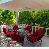 تولیدی میز صندلی باغی/مدل بیضی|مبلمان خانگی و میز عسلی|نوشهر, |دیوار