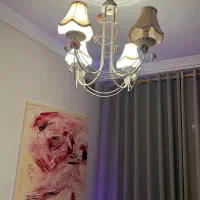 لوستر ۴ شاخه|لوستر و چراغ آویز|تهران, سازمان برنامه جنوبی|دیوار