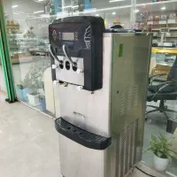 دستگاه بستنی جلاتو لبه رنگی تک‌فاز