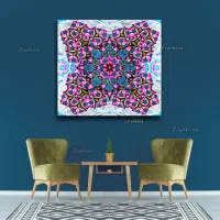تابلو مدرن نقاشی psychedelic سایکو psycho سایکدلیک