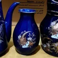 ظرف قلم آبی و سورمه ای|ظروف سرو و پذیرایی|رشت, خبرنگار|دیوار