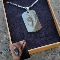 حک گردنبند چشم یار