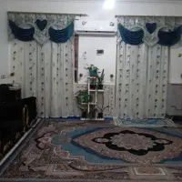 دوعددپرده باچوب پرده
