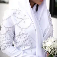 کت شلوار جواهردوزی یقه انگلیسی مناسب عقدومحضر|لباس|مشهد, عامل|دیوار