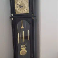 ساعت ایستاده چوبی کاملا سالم.