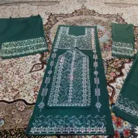 نگین کوبی رو انواع لباس بلوچی و بندری|لباس|کهنوج, |دیوار