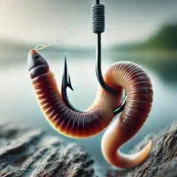 کرم خاکی ویژه ماهیگیری و ذرت تخمیری طعمه ماهیگیری