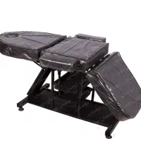 تخت مژه کار تخت اپلاسیون مشکی روکش نایلون در حدنو