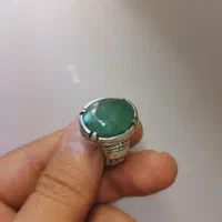 انگشتر زمرد مردانه