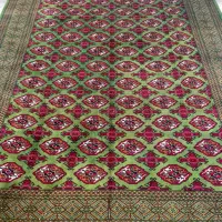 فرش دستبافت ترکمن ۹ متری ۲۰درصد تخفیف