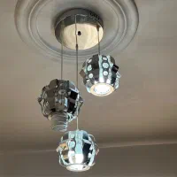 لوستر|لوستر و چراغ آویز|آستانه اشرفیه, |دیوار