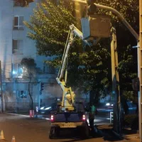 نیسان بالابر لجور جرثقیل نیسانی تلسکوپی سبد دار|خدمات حمل و نقل|تهران, نظامی گنجوی (توانیر)|دیوار