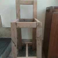 صندلی چوبی خام