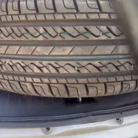 لاستیک با رینگ بسیار سالم|قطعات یدکی و لوازم جانبی|نسیم‌شهر, |دیوار