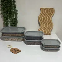 ظروف فریزری/فریزر/یخچال/پک نظم دهنده فریزر/|ظروف نگهدارنده، پلاستیکی، یک‌بارمصرف|تبریز, |دیوار