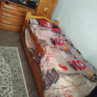 تخت تک نفره چوب