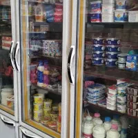 ۲عدد یخچال دوطرف نما مغازه ای|فروشگاه و مغازه|آبسرد, |دیوار