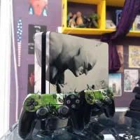 ps4 اسلیم یک ترا جفت دسته( کپی خور)